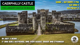 Caerphilly Castle  The Largest in Wales 2nd in Britain [upl. by Kaiulani]