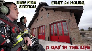 First 24 Hours in a New Fire Station  A Day in the Life [upl. by Fedirko]