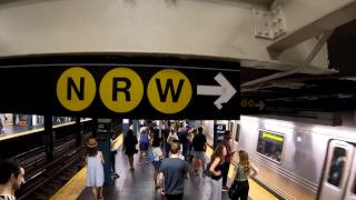 ⁴ᴷ The Busiest NYC Subway Station Times Square–42nd StreetPort Authority Bus Terminal [upl. by Lune929]