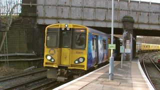 Half an Hour at 216  Birkenhead North Station 1022017  Class 507 508 terminus [upl. by Ttelracs]