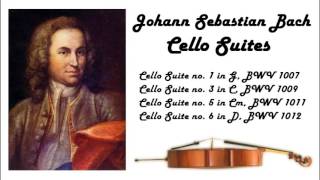 Johann Sebastian Bach  Cello suites in 432 Hz great for reading or studying [upl. by Shina]